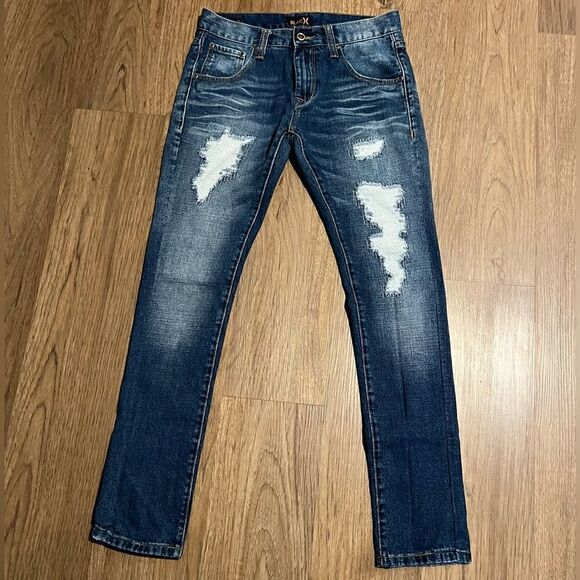 Men's BX BlacX Premium Denim Jeans Slim Leg - Picture 1 of 3